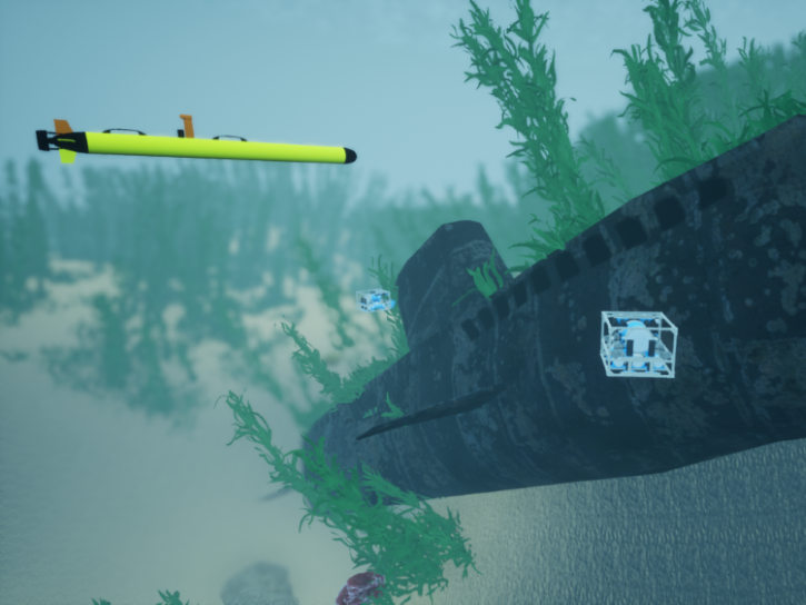 HoloOcean is an underwater simulator based on Unreal Engine